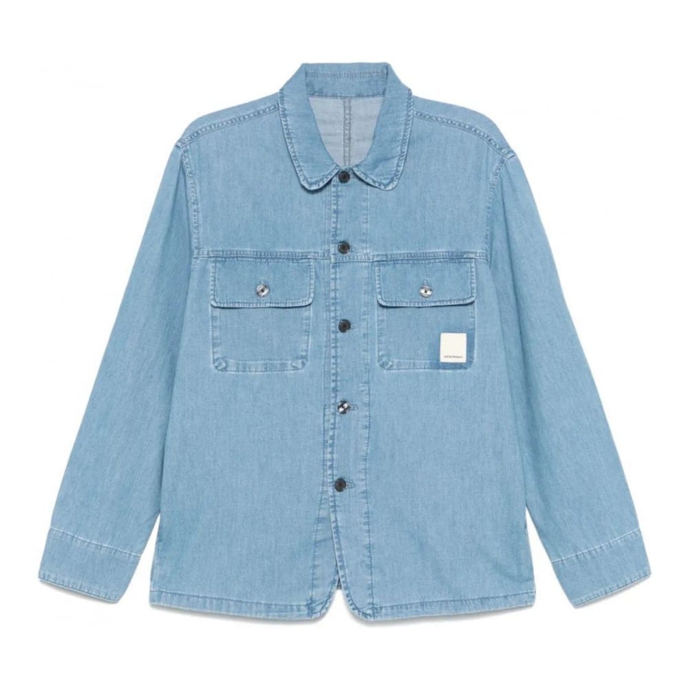 Emporio armani - Chemise en Jean pour Hommes