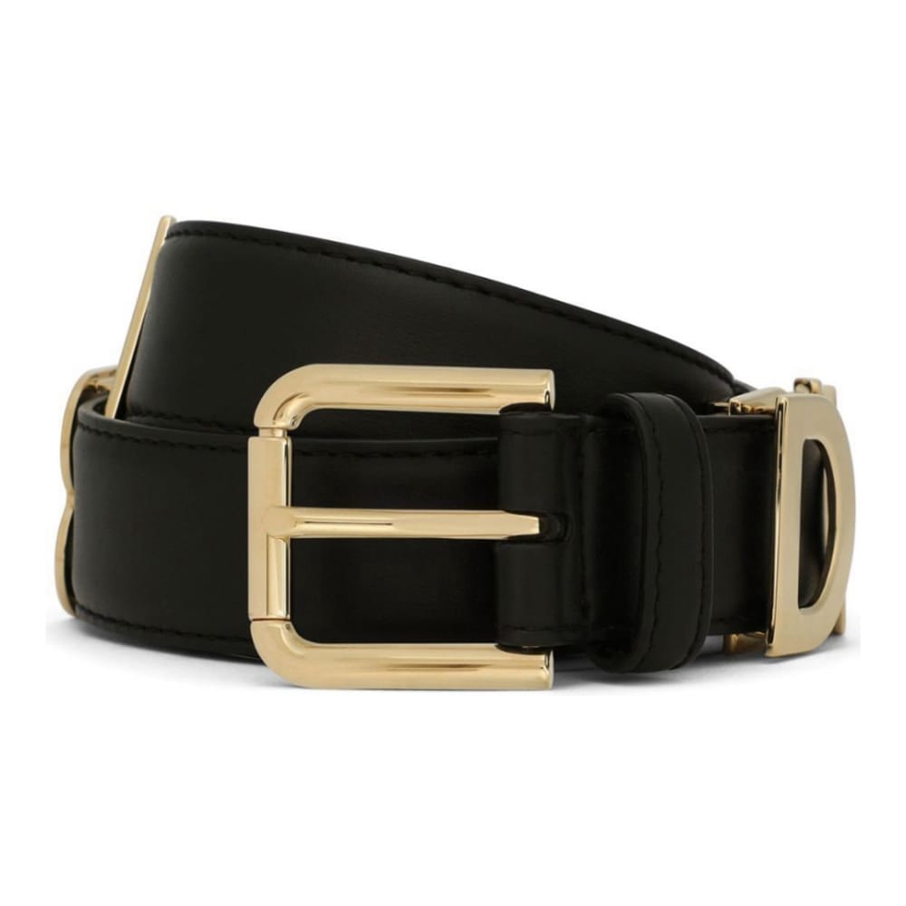 Dolce&gabbana - Ceinture 'Logo Plaque' pour Femmes