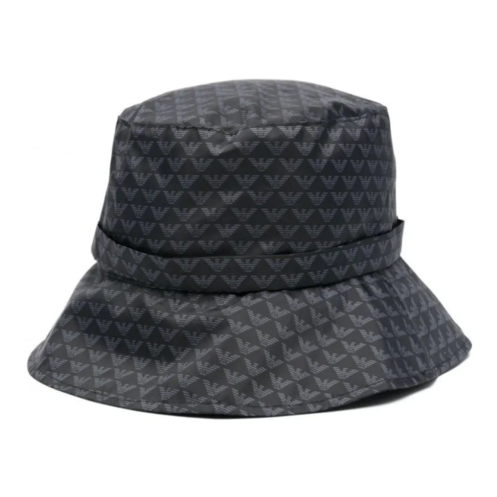 Emporio armani - "Chapeau 'Logo-Print' pour Femmes"-0