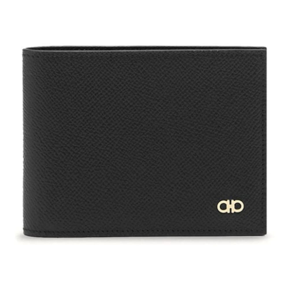 Ferragamo - Portefeuille 'Gancini Bi-Fold' pour Hommes