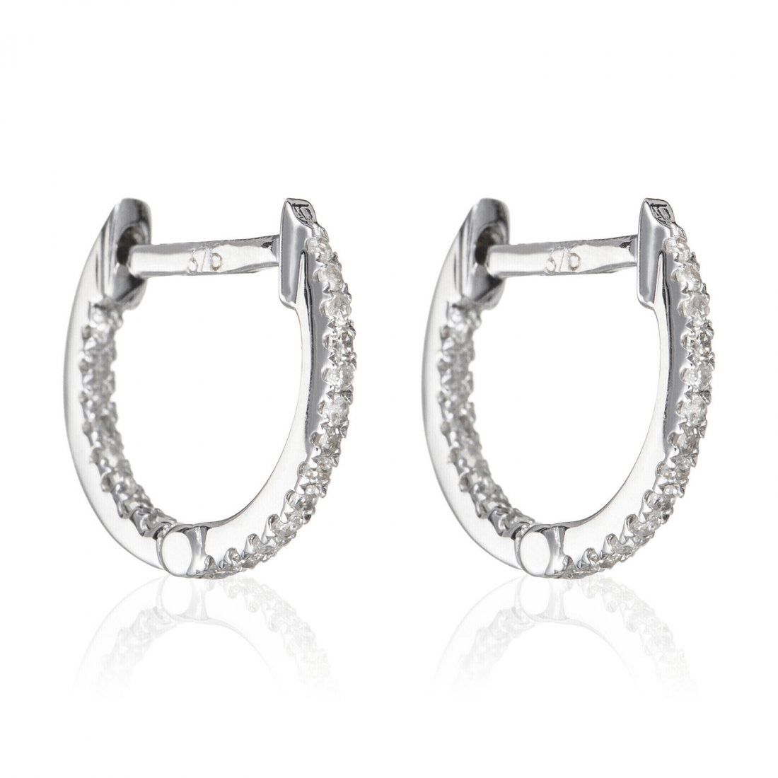 Atelier du diamant - Boucles d'oreilles 'Perfect' pour Femmes