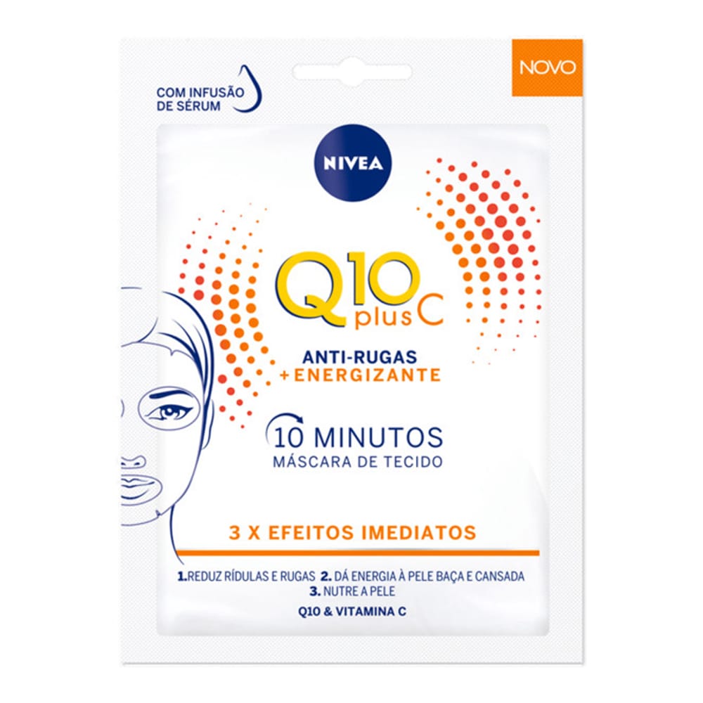 Nivea - Masque visage 'Q10+ Vitamin C Energizing'