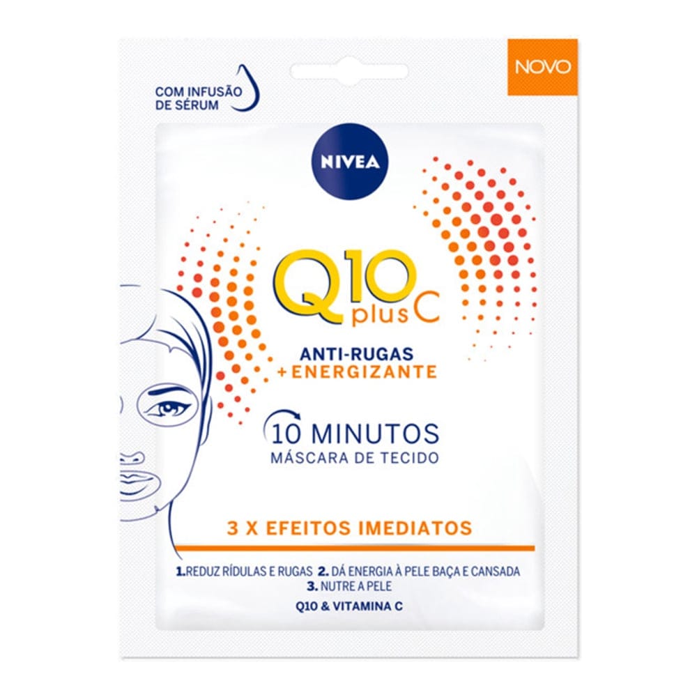 Nivea - Masque visage 'Q10+ Vitamin C Energizing'