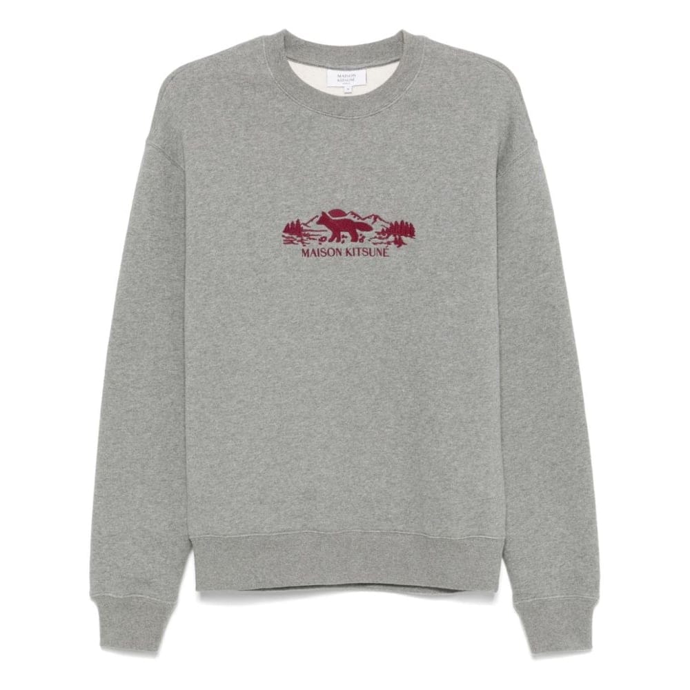Maison kitsuné - Sweatshirt 'Outdoor Profile Fox' pour Hommes