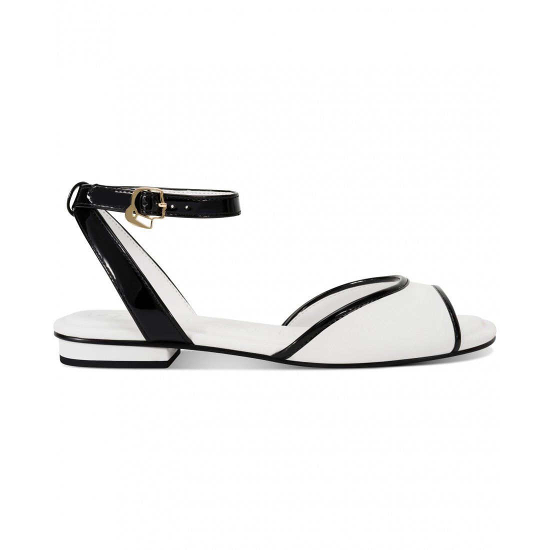 Karl lagerfeld paris - Sandales plates 'Cabria Ankle Strap' pour Femmes