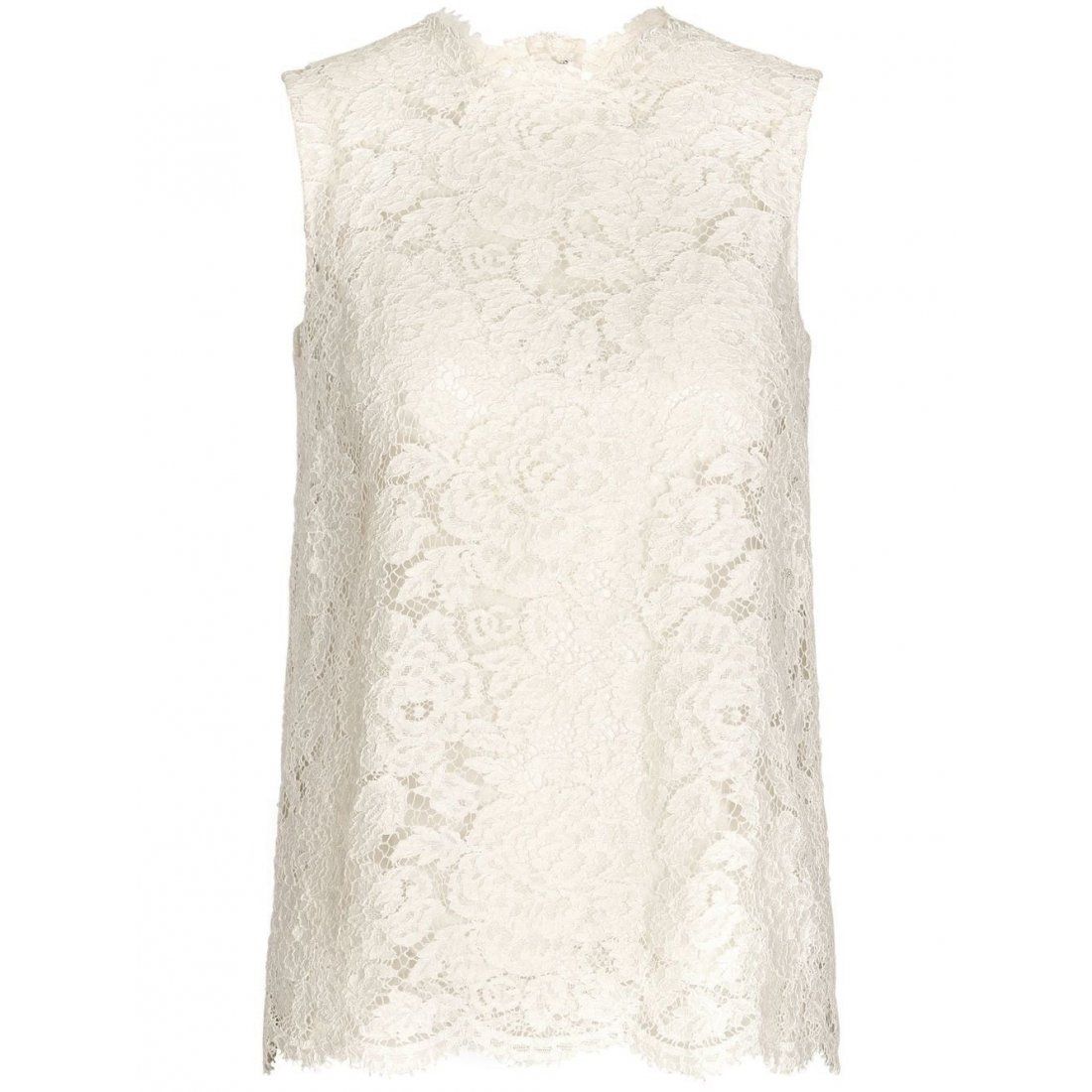 Dolce&gabbana - Haut sans manches 'Floral' pour Femmes