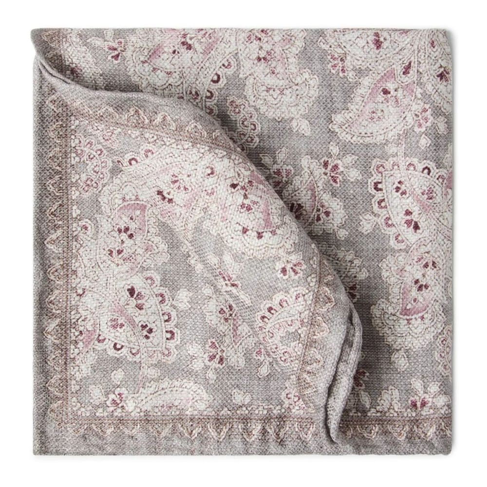 Brunello cucinelli - Mouchoir 'double-face graphic-print' pour Hommes