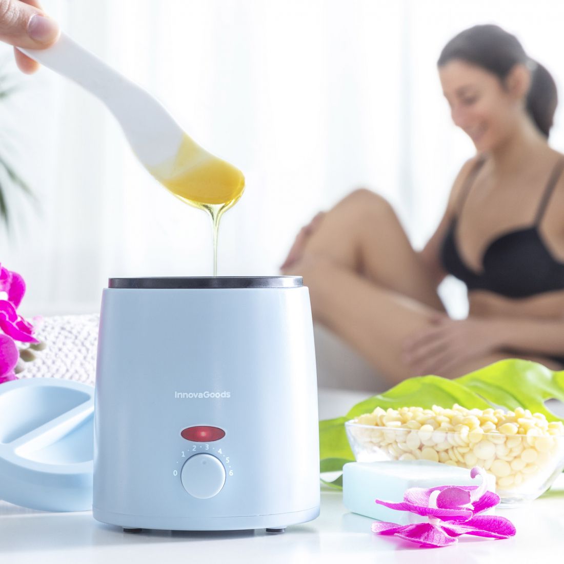 Innovagoods - Chauffe-Cire D’Épilation Warmex