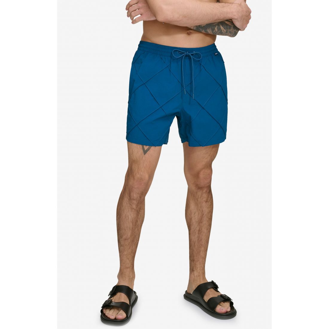 Dkny - Short de bain 'Diamond Pintuck' pour Hommes