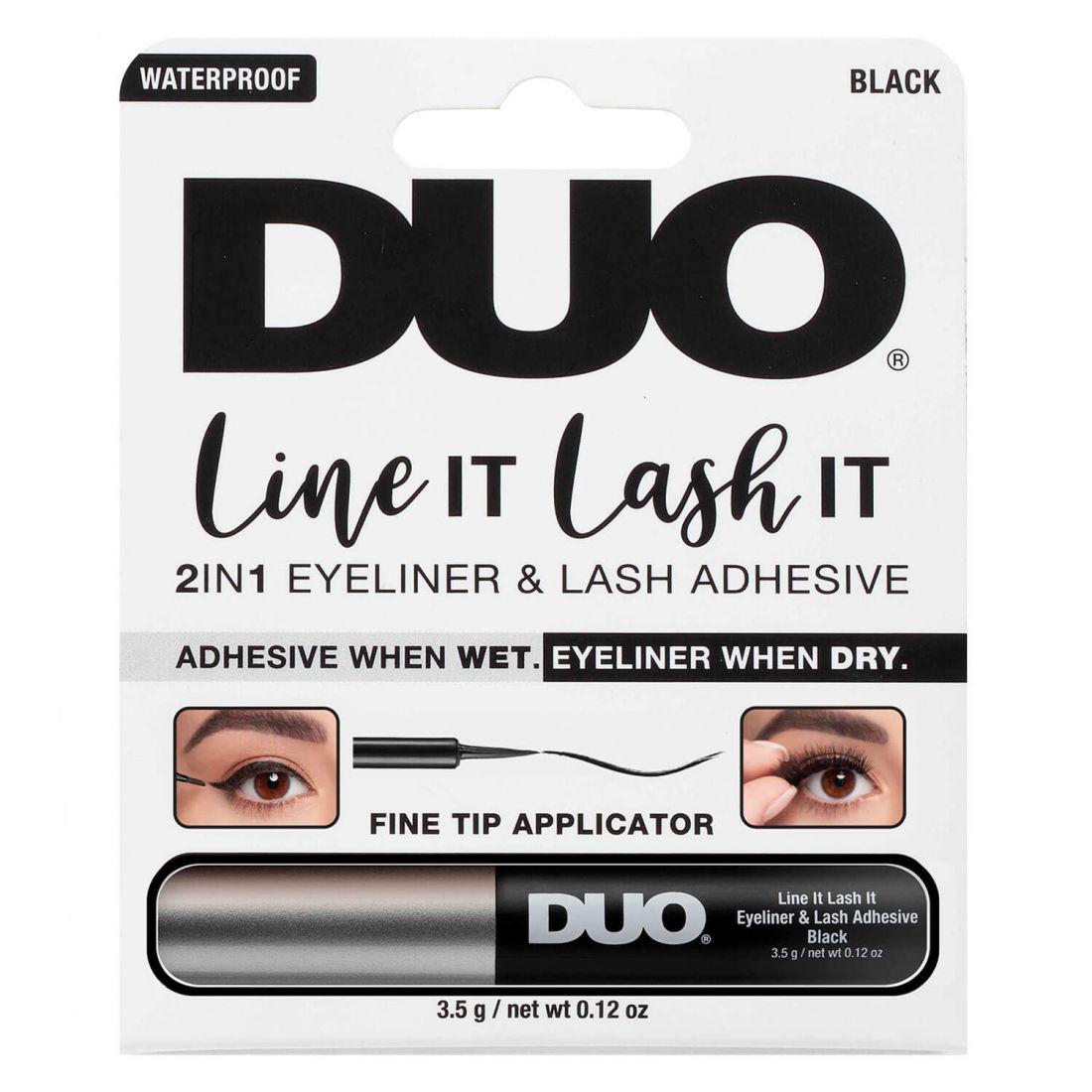 Ardell - Faux cils auto-adhésifs 'Pro Duo' - Black 3.5 g