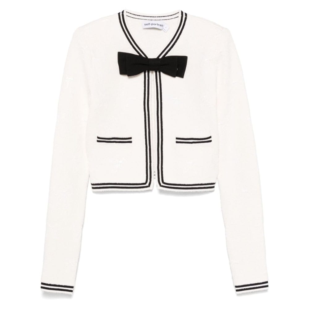 Self portrait - Veste 'Bow' pour Femmes