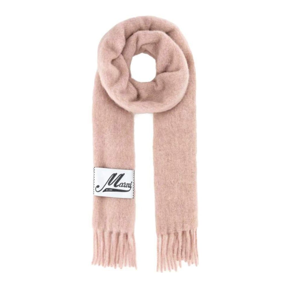 Marni - Écharpe en laine 'Fringed' pour Hommes