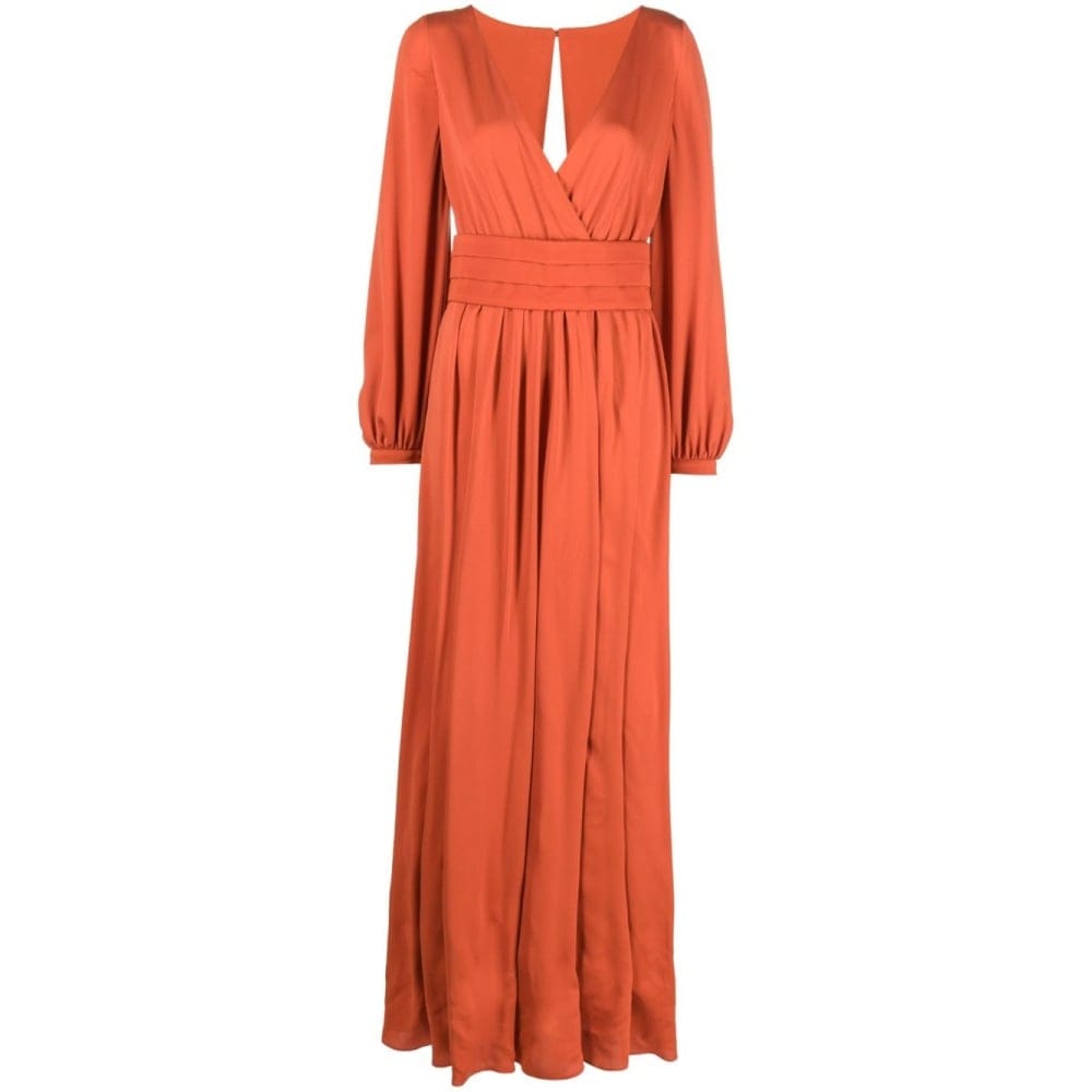 Max mara - Robe maxi 'Pleated-Waist' pour Femmes