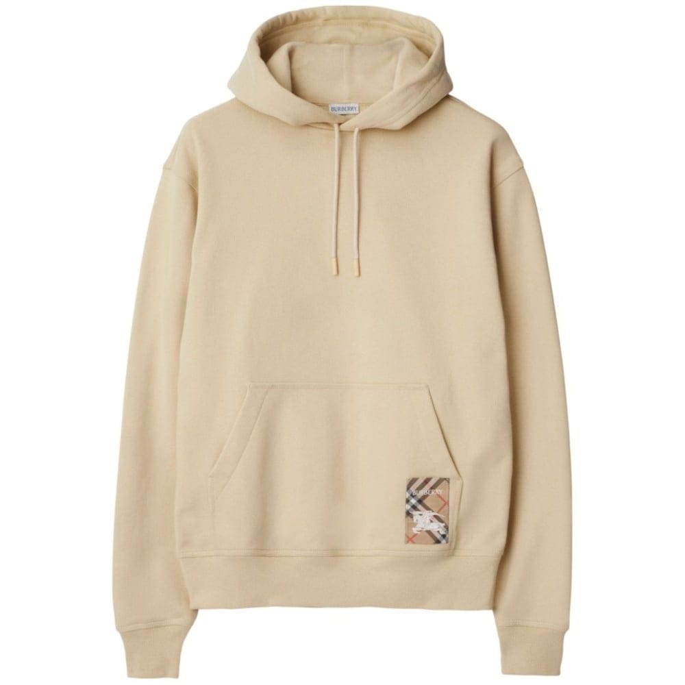 Burberry - Sweatshirt à capuche  'Check-Patch' pour Hommes