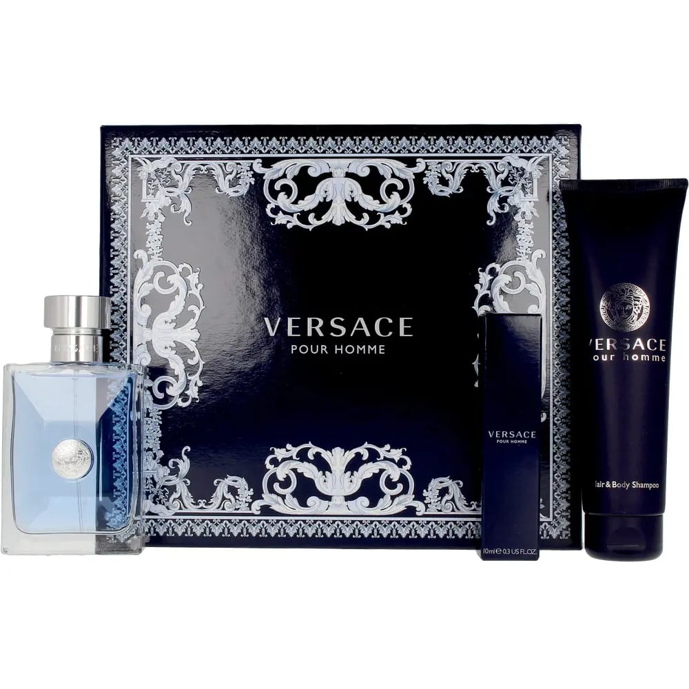Versace - Coffret de parfum 'Versace Pour Homme' - 3 Pièces