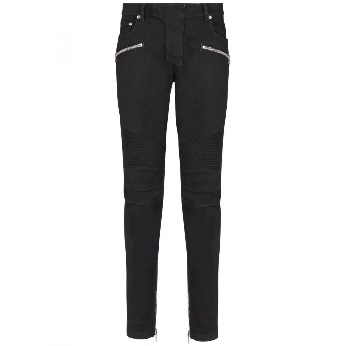 Balmain - Jeans 'Slim-Fit Biker' pour Hommes