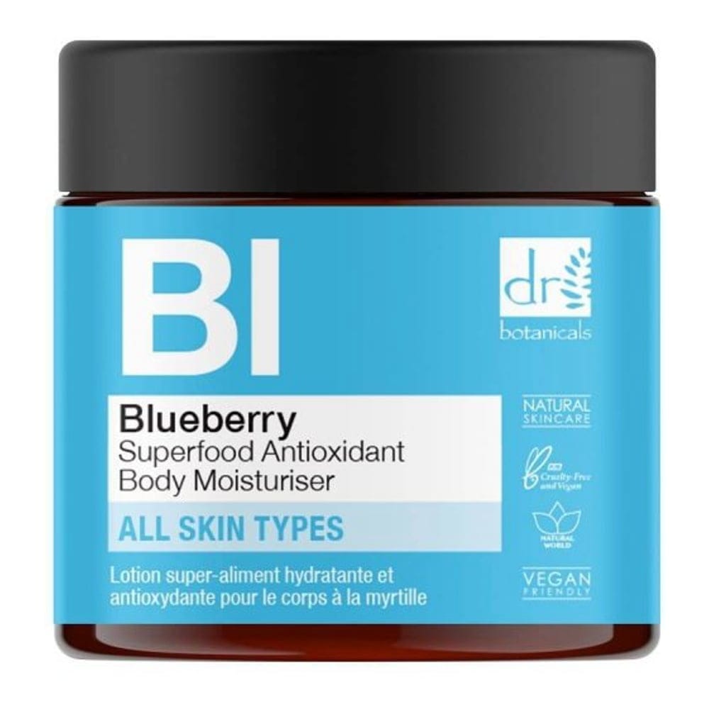 Dr. botanicals - Crème hydratante pour le corps 'Blueberry Superfood Antioxidant' - 30 ml