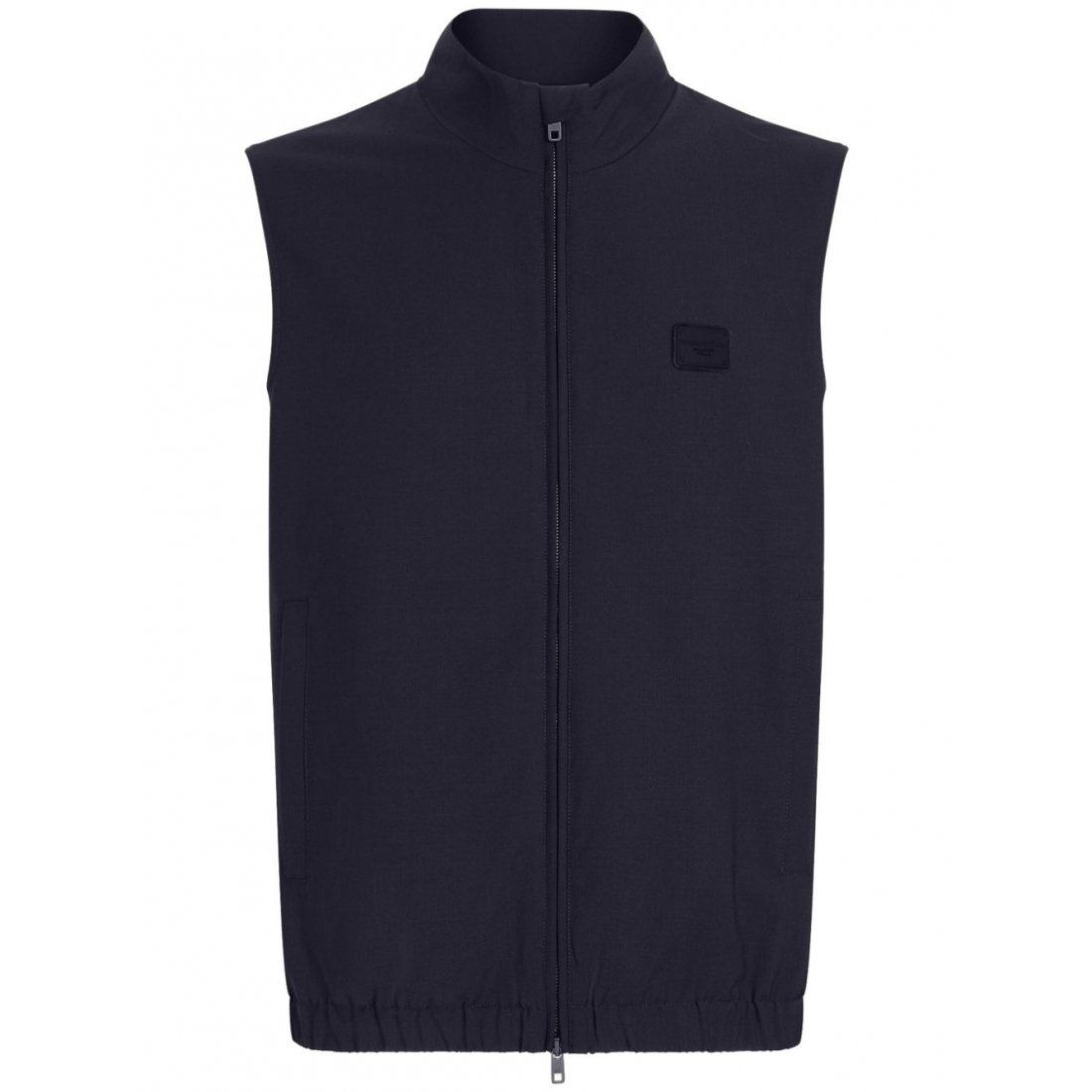 Dolce&gabbana - Gilet 'Logo-Plaque' pour Hommes