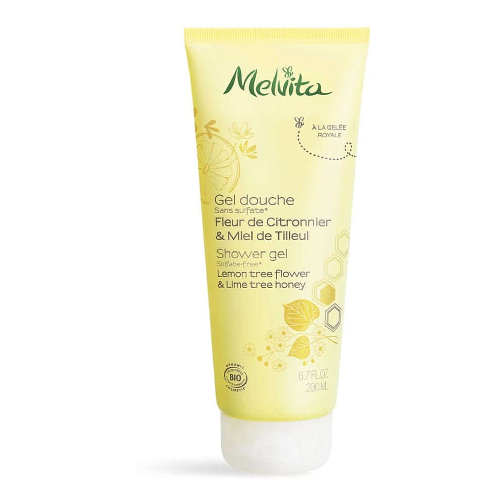 Melvita - Gel Douche 'Fleur Citronnier & Miel De Tilleul' - 200 ml
