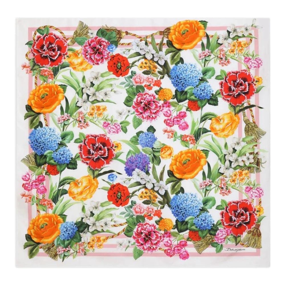 Dolce&gabbana - Foulard 'Floral-Print' pour Femmes