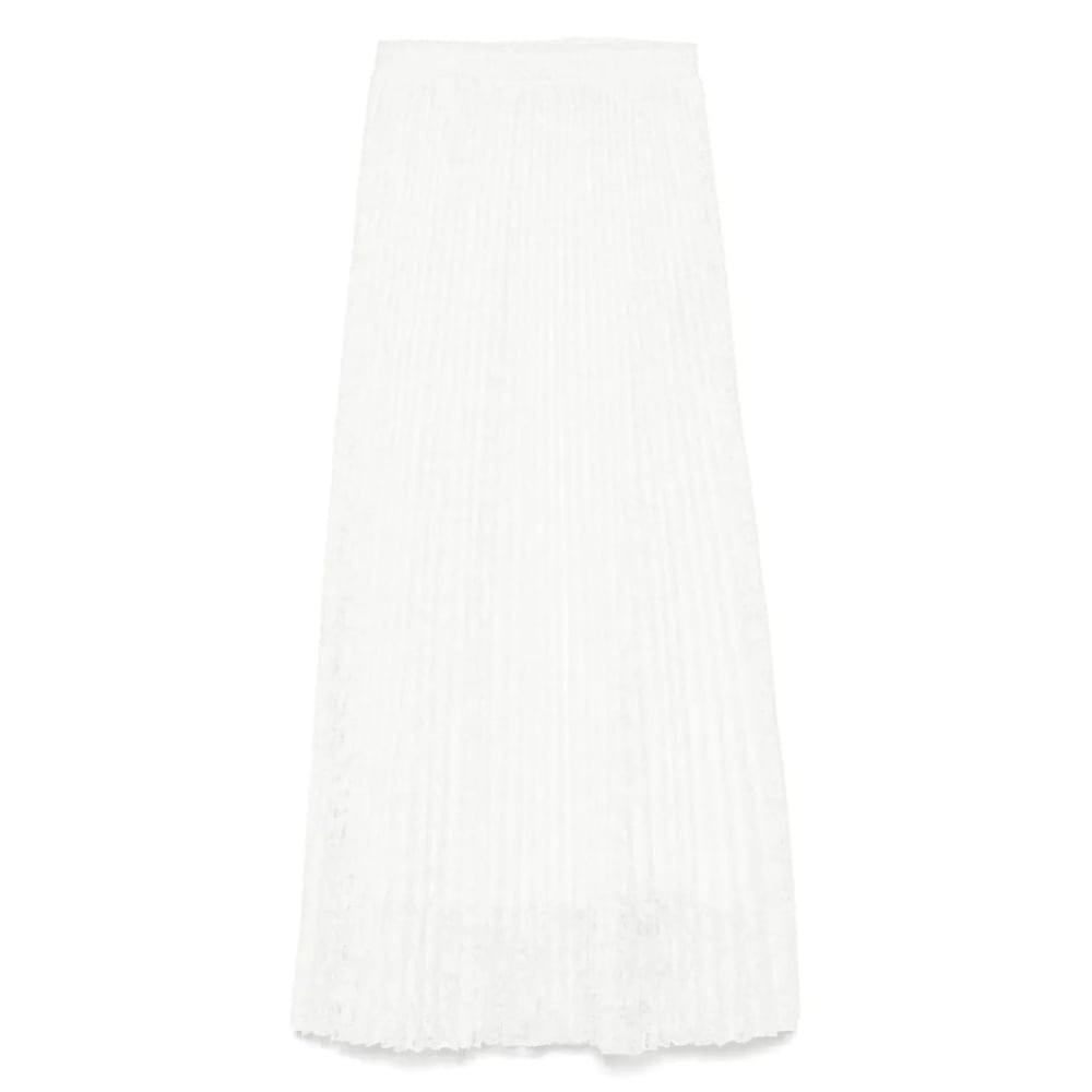 Ermanno scervino - Jupe Midi 'Floral-Embroidered' pour Femmes
