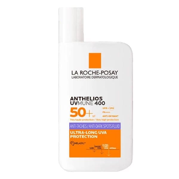 La roche-posay - Fluide solaire 'Anthelios UVmune 400 Anti-Dark Spot SPF50+' - Tous types de peau, 50 ml