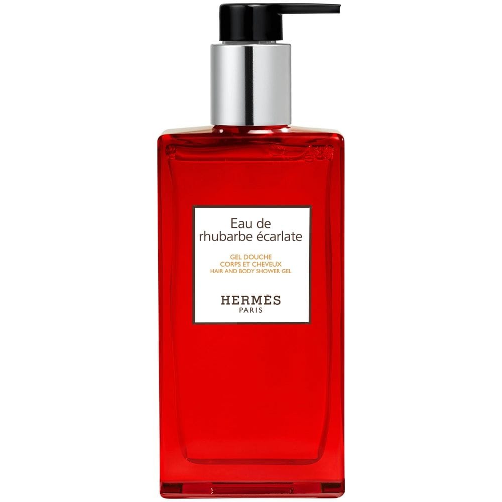 Hermès - Nettoyage des cheveux et du corps 'Eau de Rhubarbe Écarlate' - 200 ml