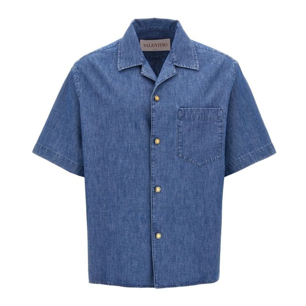 Valentino garavani - Chemise en Jean pour Hommes