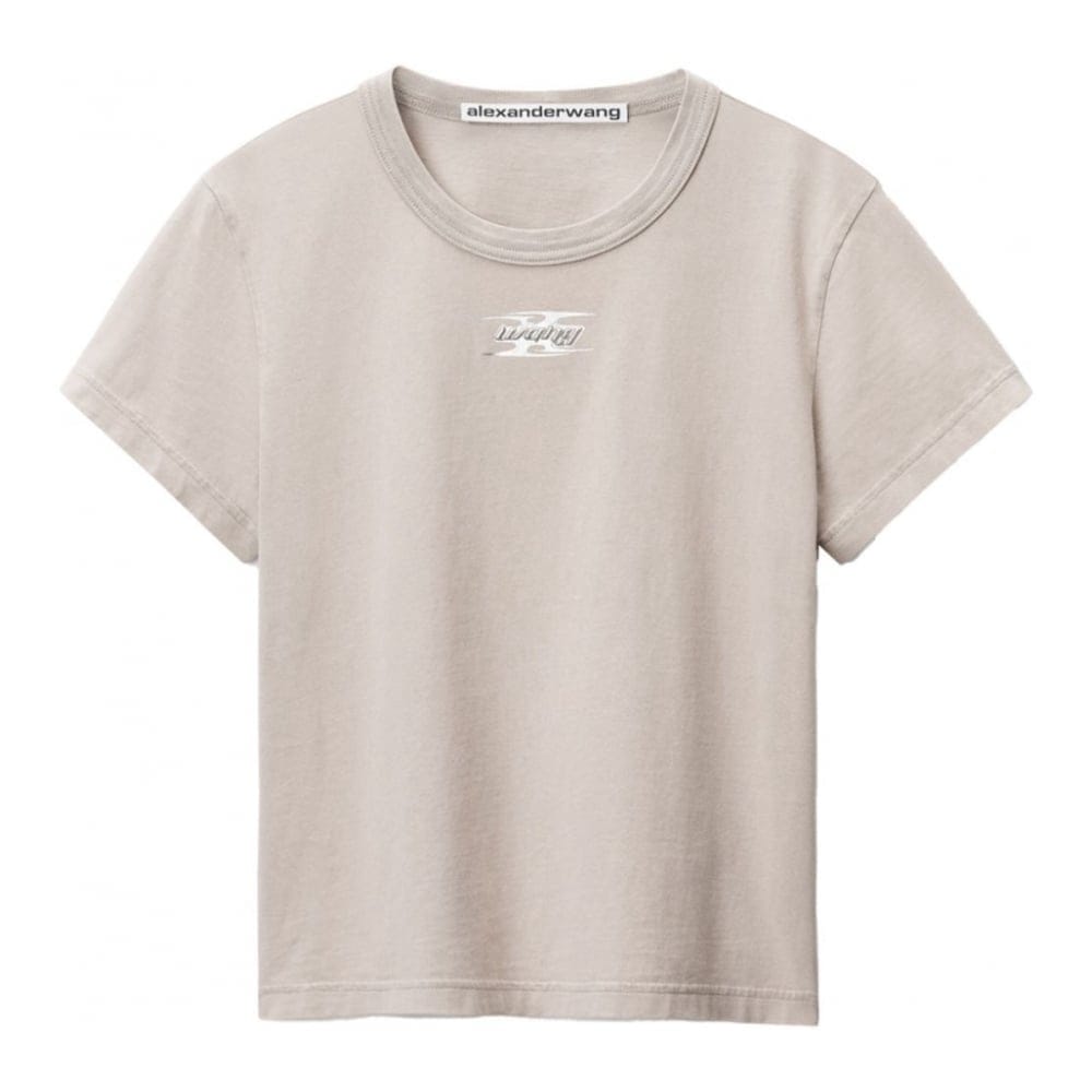 T by alexander wang - T-shirt 'Blade-Logo' pour Femmes