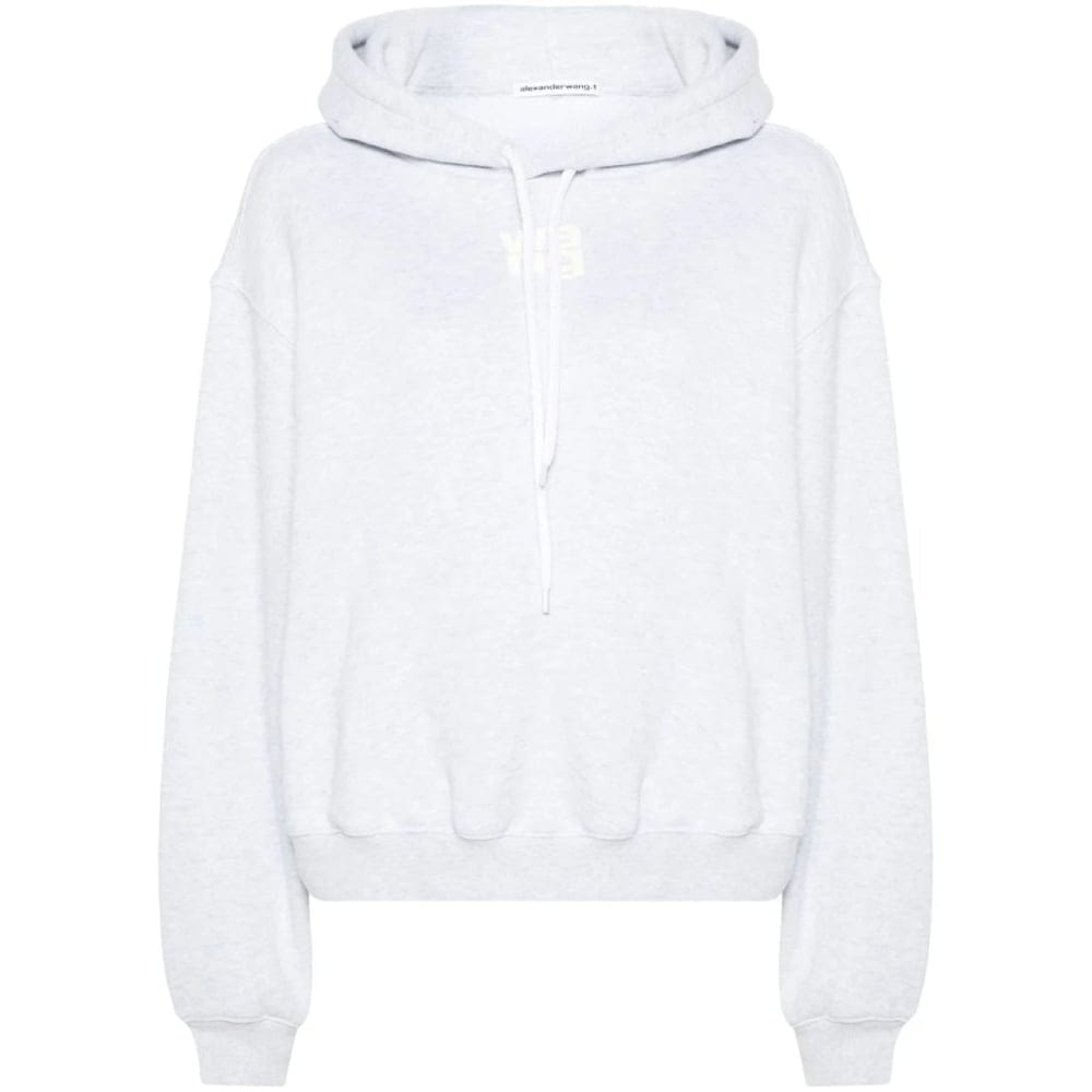T by alexander wang - Sweatshirt à capuche  'Logo-Print' pour Femmes