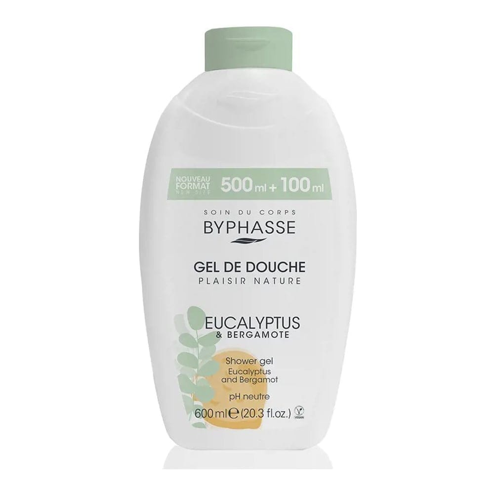 Byphasse - Gel Douche 'Eucalyptus & Bergamote' - 600 ml