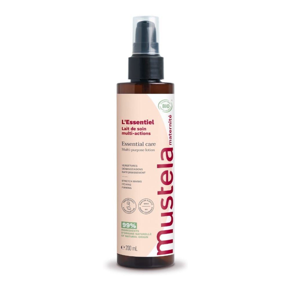 Mustela - Lotion pour le Corps 'Essentiel Maternité Certifié BIO Grossesse et Post-Partum' - 200 ml