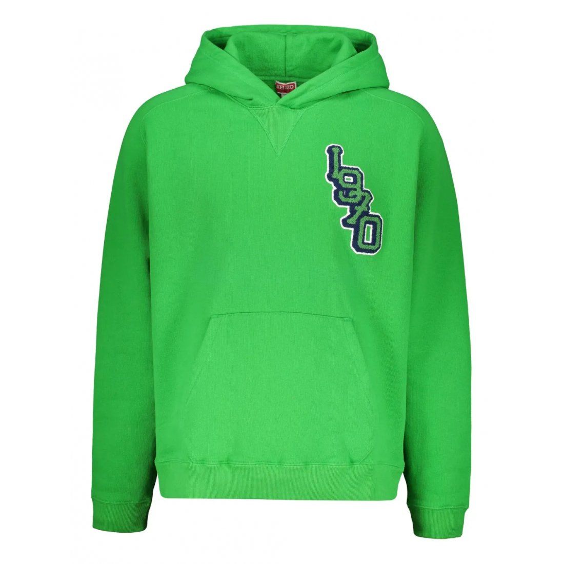 Kenzo - Sweatshirt à capuche  'Chenille-Logo' pour Hommes