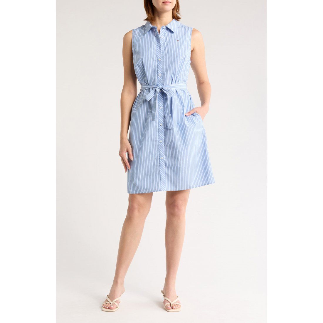 Tommy hilfiger - Robe chemise 'Sleeveless' pour Femmes