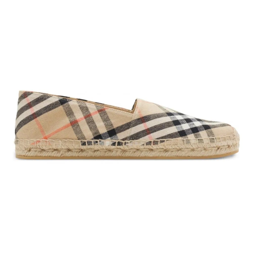 Burberry - Espadrilles 'Check Mews' pour Femmes