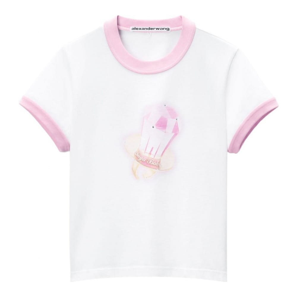 Alexander wang - T-shirt 'Logo-Print' pour Femmes