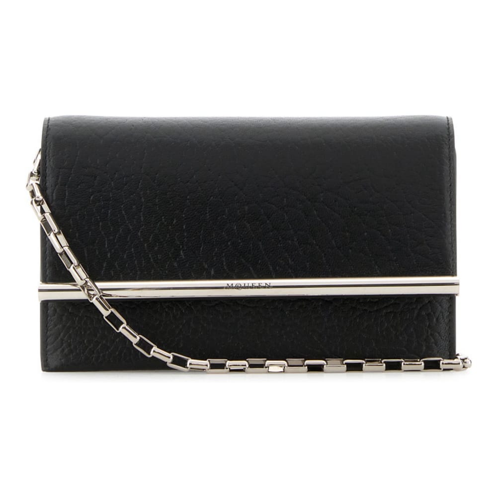Alexander mcqueen - Pochette 'Mini Cross-Bar' pour Femmes