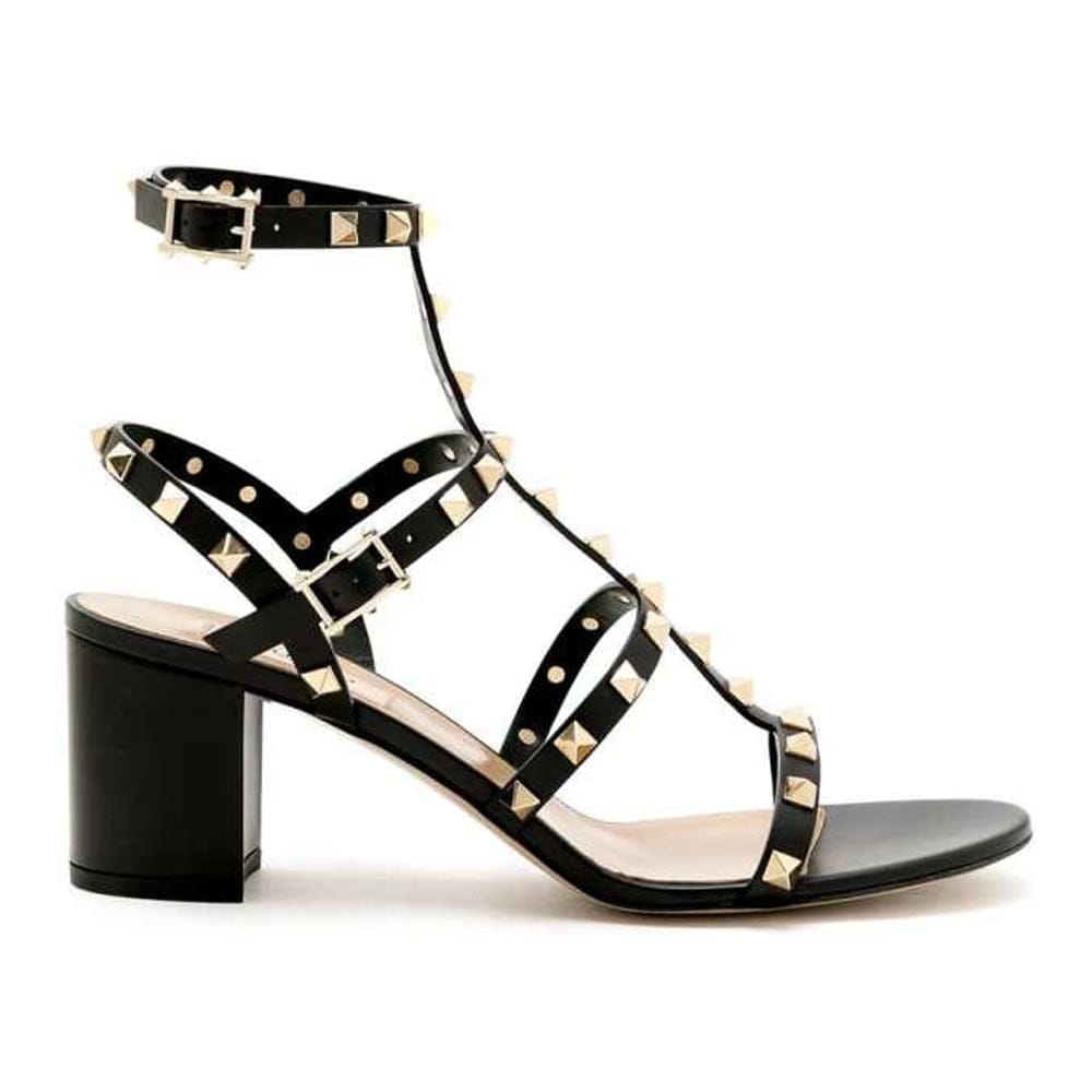 Valentino garavani - Sandales à talon 'Rockstud Ankle-Strap' pour Femmes
