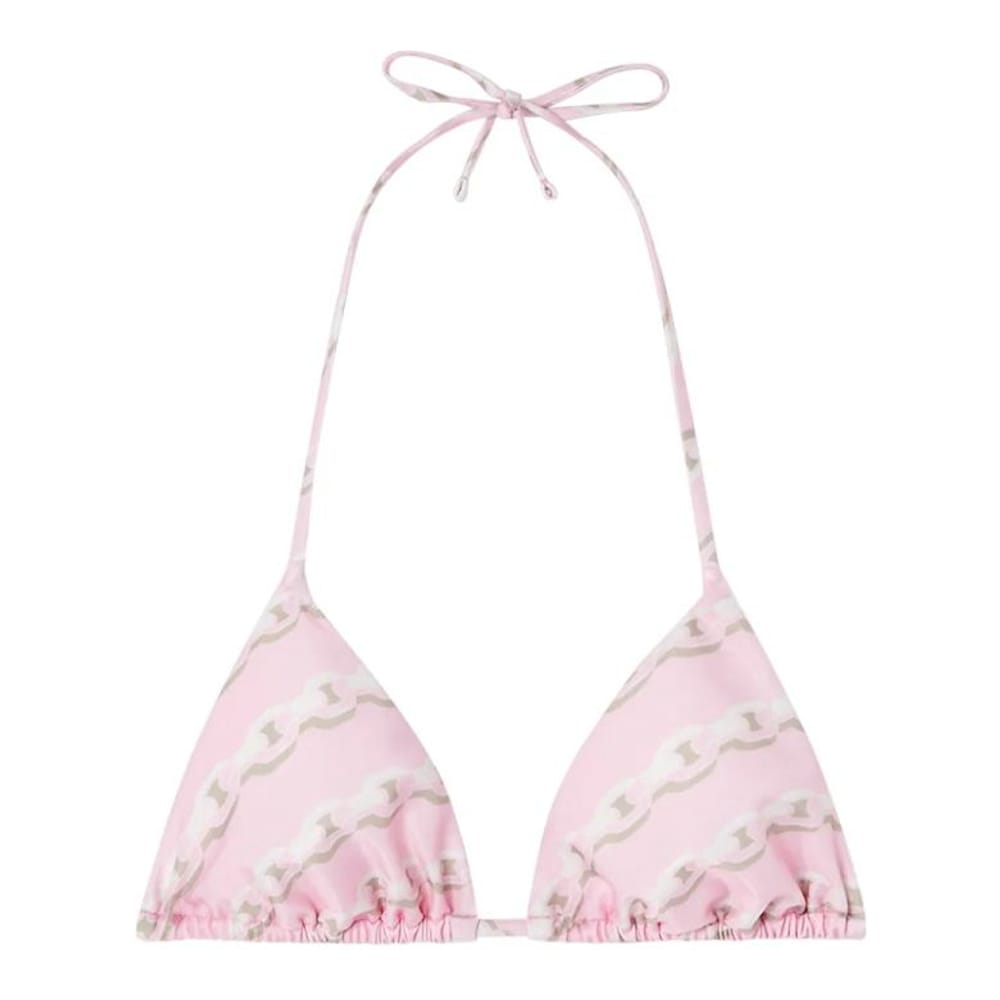 Versace - Haut de bikini 'Logo Triangle-Cup' pour Femmes