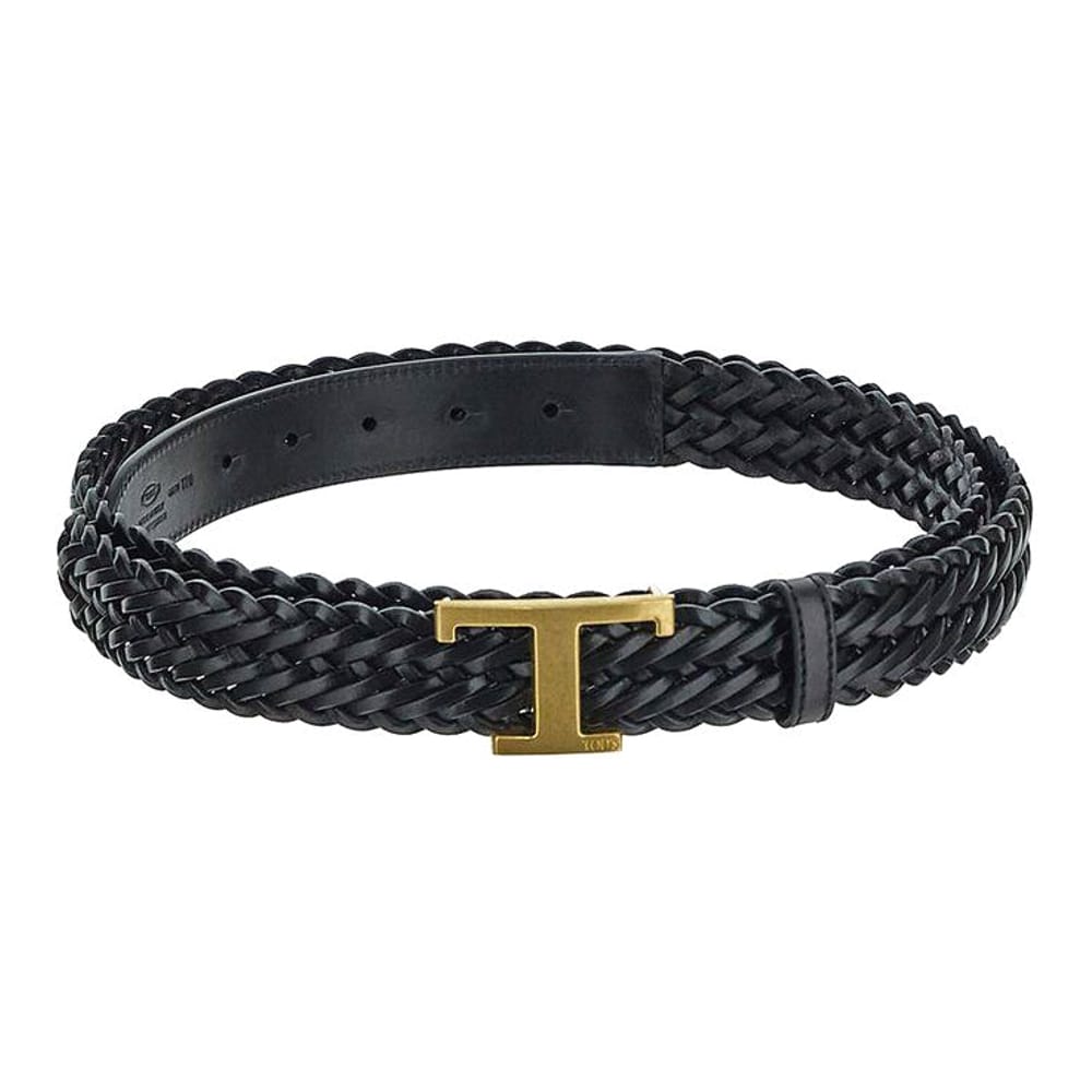 Tod's - Ceinture 'T Logo Buckled' pour Hommes