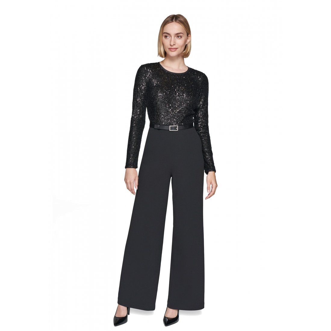 Karl lagerfeld paris - Combinaison  'Scuba Crepe and Sequin' pour Femmes