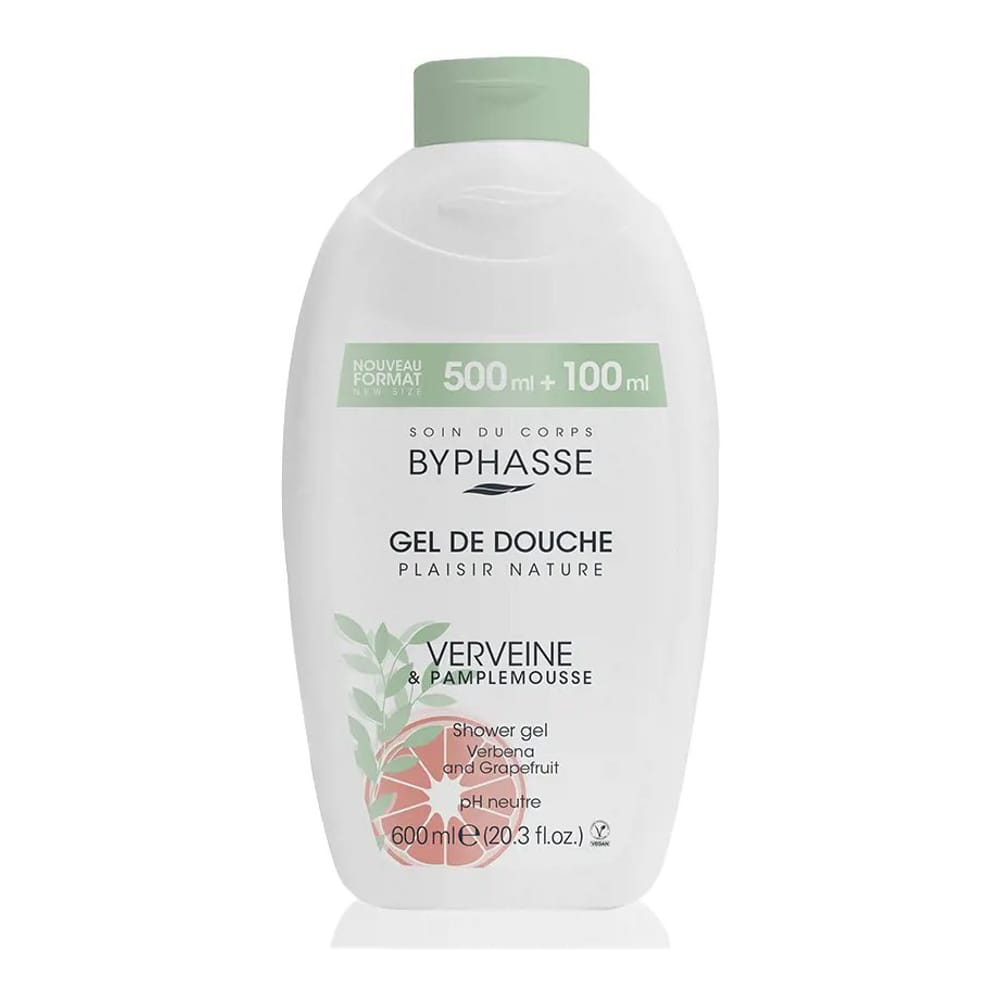 Byphasse - Gel Douche 'Verveine & Pamplemousse' - 600 ml