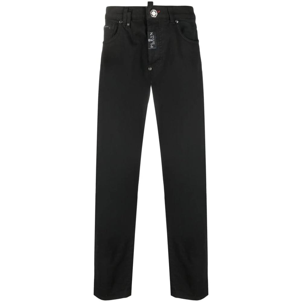 Philipp plein - Jeans 'Low-Rise Straigh-Leg' pour Hommes