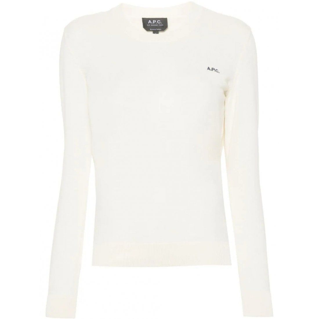 A.p.c. - Pull 'Logo-Embroidered' pour Femmes