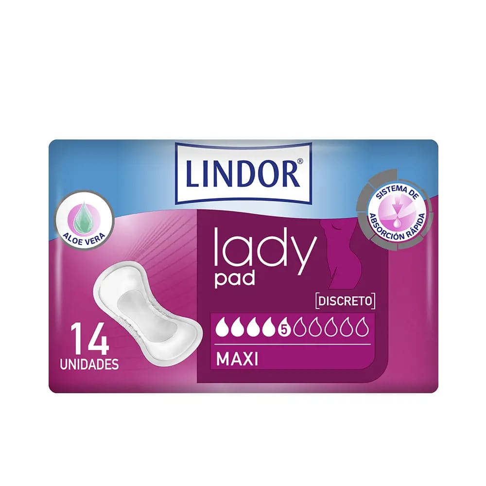 Lindor - Cotons démaquillants '5 Drops' - Maxi 14 Pièces