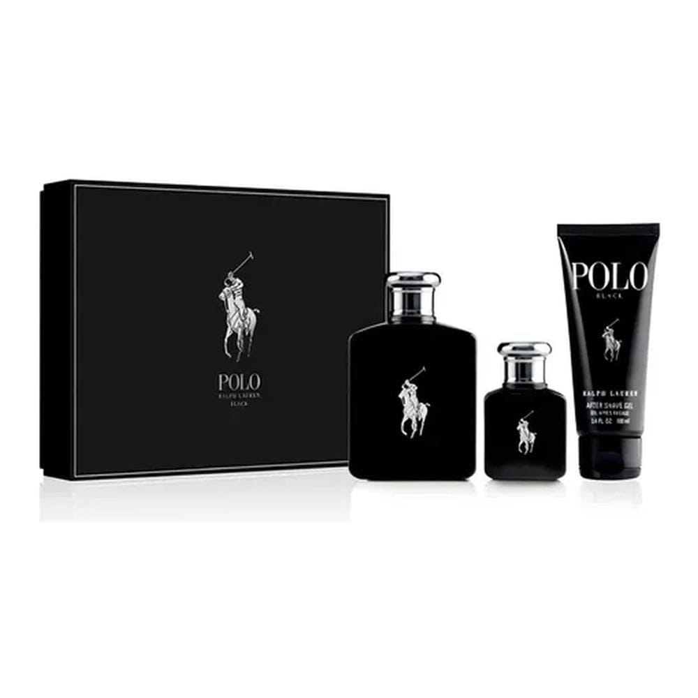 Ralph lauren - Coffret de parfum 'Polo Black' - 3 Pièces