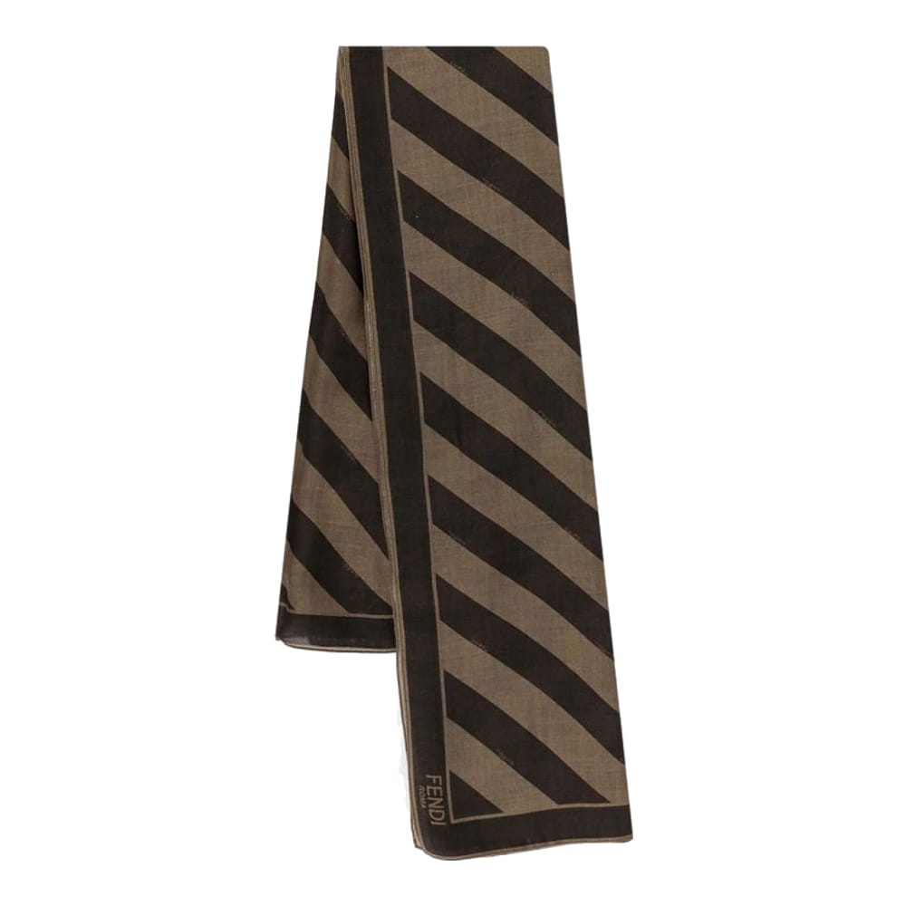 Fendi - Châle 'Diagonal Striped Maxi' pour Femmes