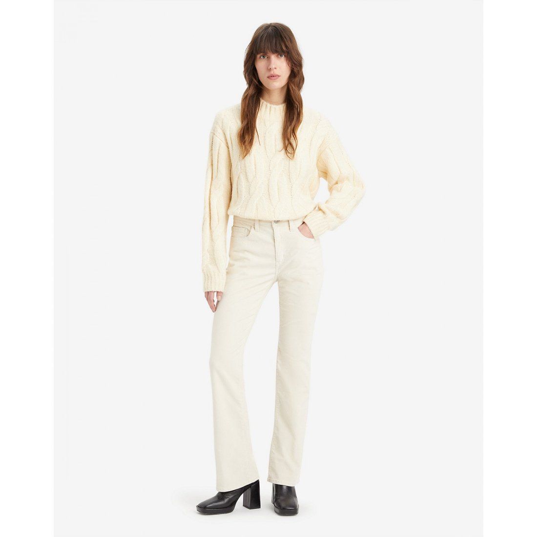 Levi's - Jeans '725 High Rise Bootcut Corduroy' pour Femmes