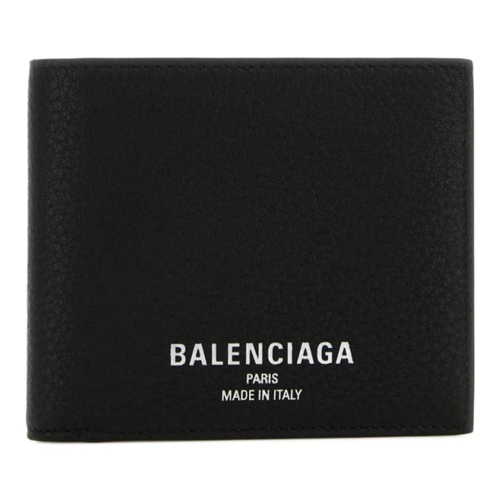 Balenciaga - Portefeuille 'Logo-Print Bifold' pour Femmes
