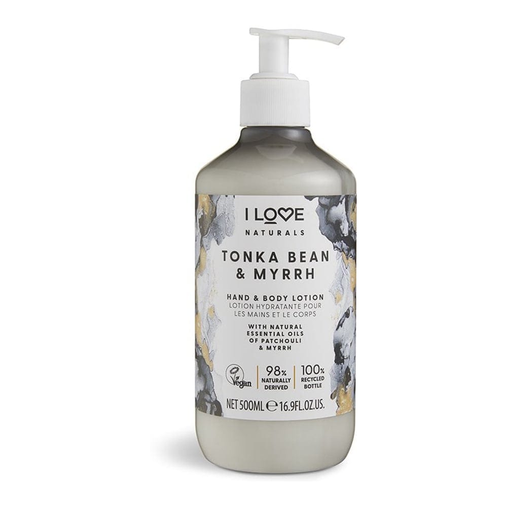 I love - Lotion pour les mains et le corps 'Tonka Bean & Myrrh' - 500 ml